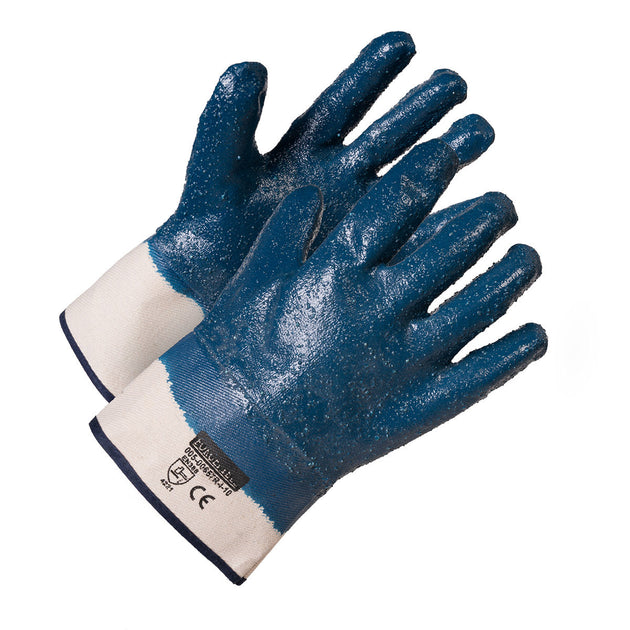 Gants De Four LAFFAIR Bleus Antidérapants - Protection Résistante à La Chaleur Bleu Marine