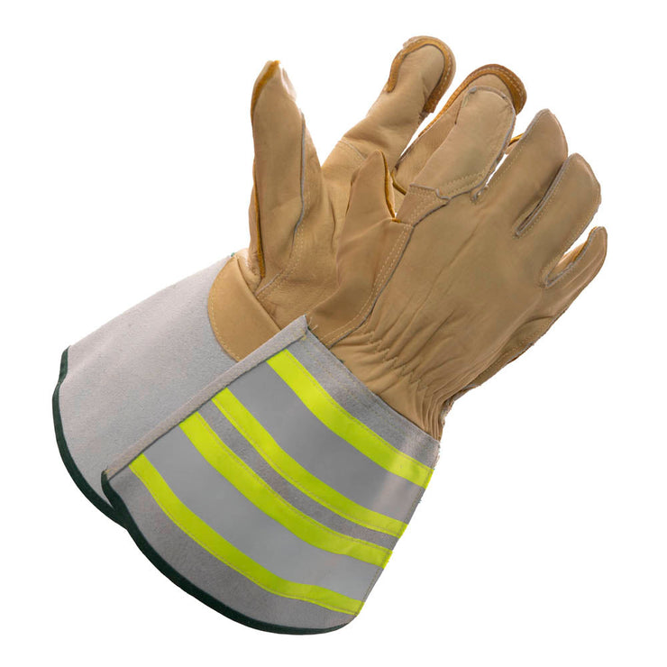 Forcefield Deluxe Linesman Glove with 6" Reflective Cuff