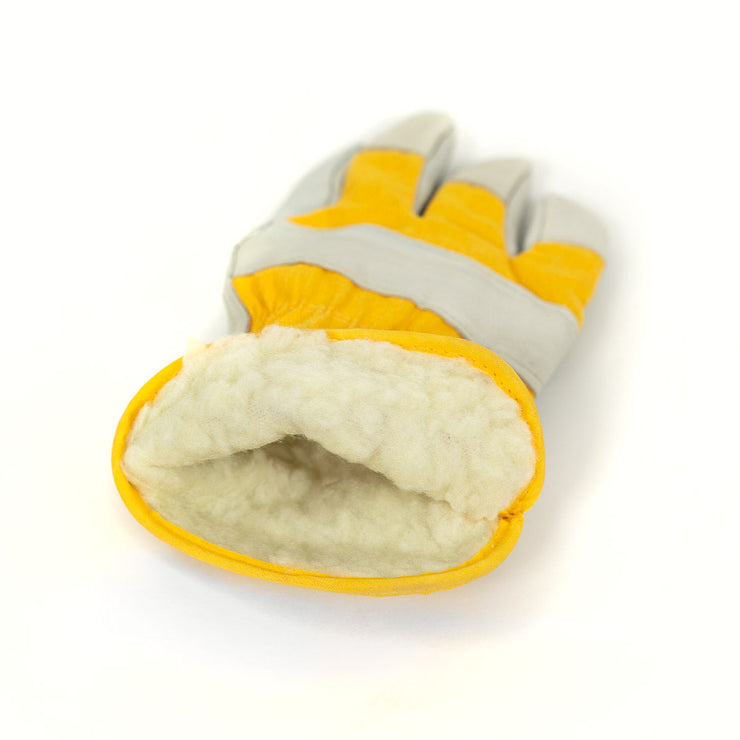 Forcefield "Workaholic" Pile Lined Grain Leather Work Glove