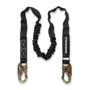 Forcefield Shock Absorbing Lanyard with 2 Snap Hooks
