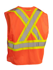 Forcefield 5-Point Tear-Away Mesh Traffic Vest