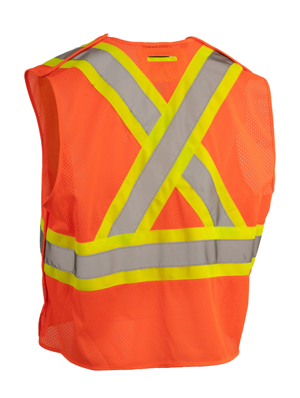 Forcefield 5-Point Tear-Away Mesh Traffic Vest