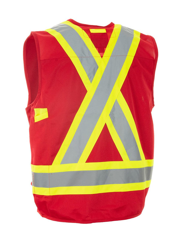 Forcefield Hi Vis Safety Surveyor's Vest
