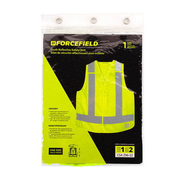 Forcefield Youth Reflective Safety Vest