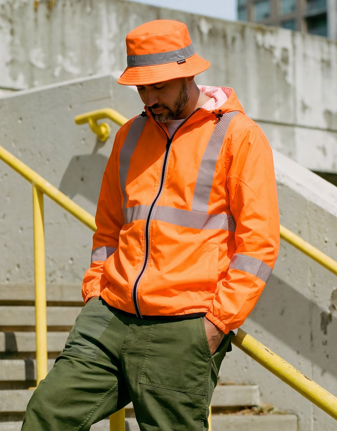 Forcefield Super-Vis Reflective Water-Resistant Jacket Wind