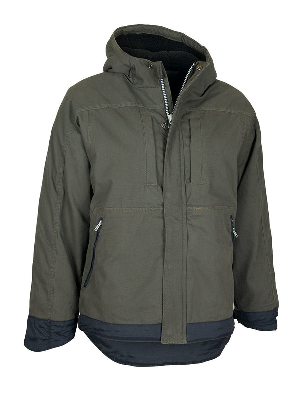 Forcefield Sherpa Lined Insulated Canvas Utility Parka