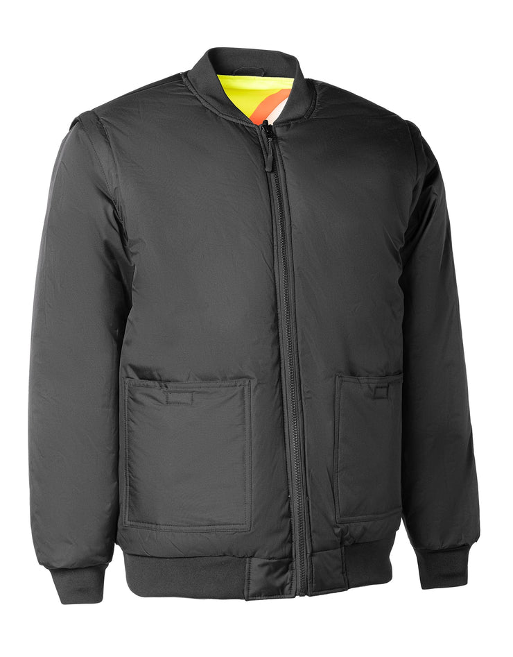 Parka de sécurité haute visibilité 4 en 1 (tout vert citron)