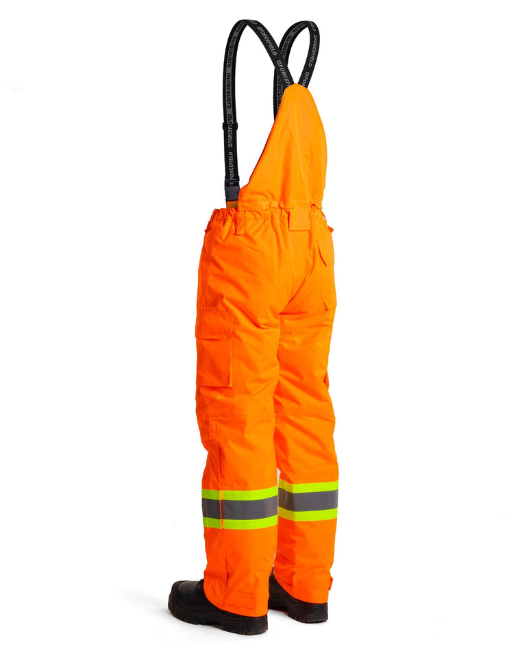 Hi-Vis Orange Flame-Resistant (FR) Ripstop Light Weight Bib Pants