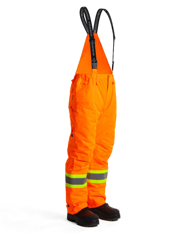 Hi-Vis Orange Flame-Resistant (FR) Ripstop Light Weight Bib Pants