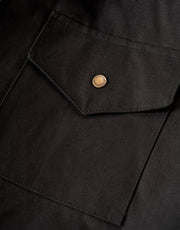 Forcefield Winter Lined Black Cotton Canvas Coverall