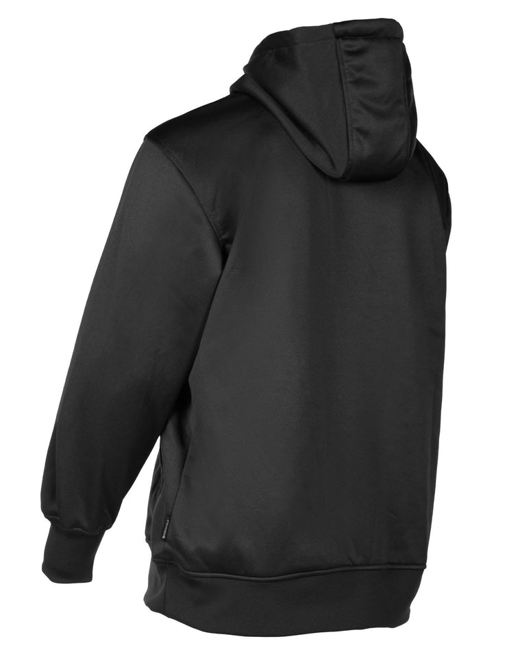 Forcefield Premium Polyester Fleece Pullover Hoodie with Double-Lined Hood