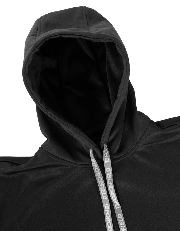 Forcefield Premium Polyester Fleece Pullover Hoodie with Double-Lined Hood