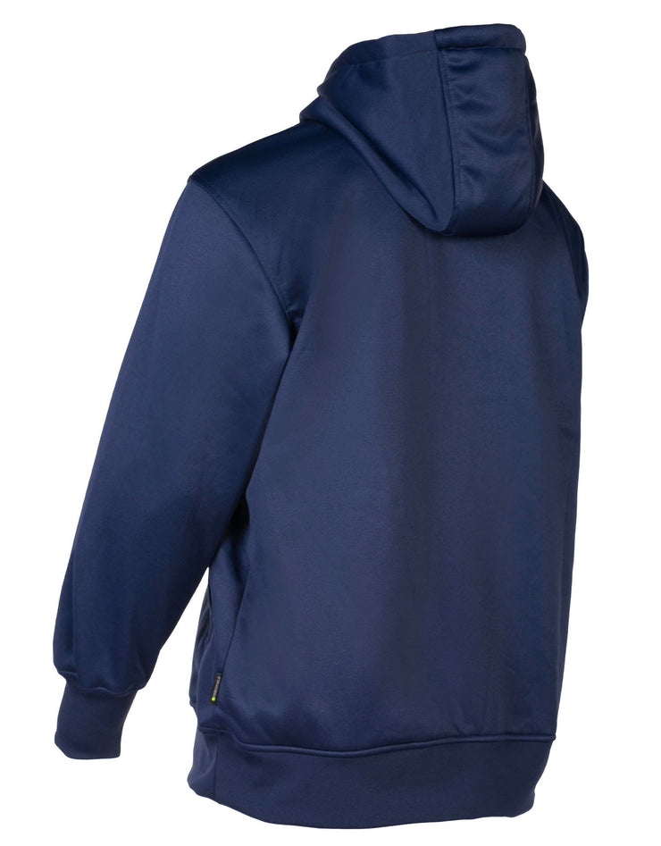 Forcefield Premium Polyester Fleece Pullover Hoodie with Double-Lined Hood
