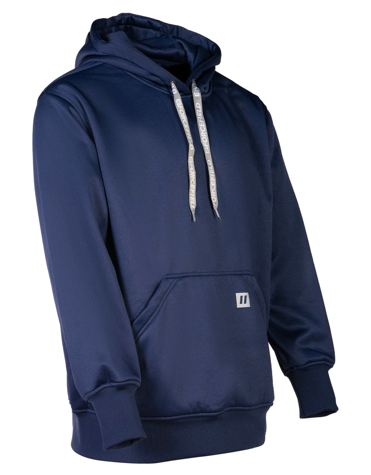 Forcefield Premium Polyester Fleece Pullover Hoodie with Double-Lined Hood