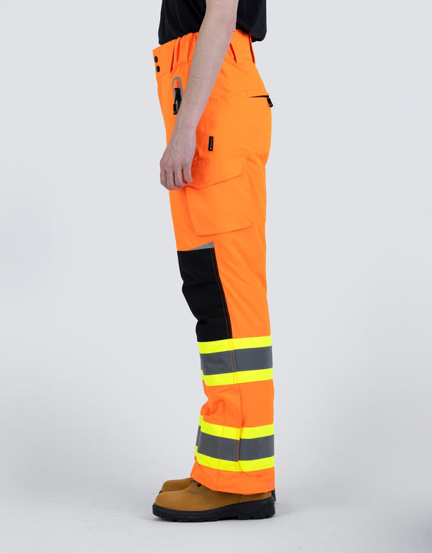 Forcefield Women's Hi-Vis Safety Lined Utility Pants