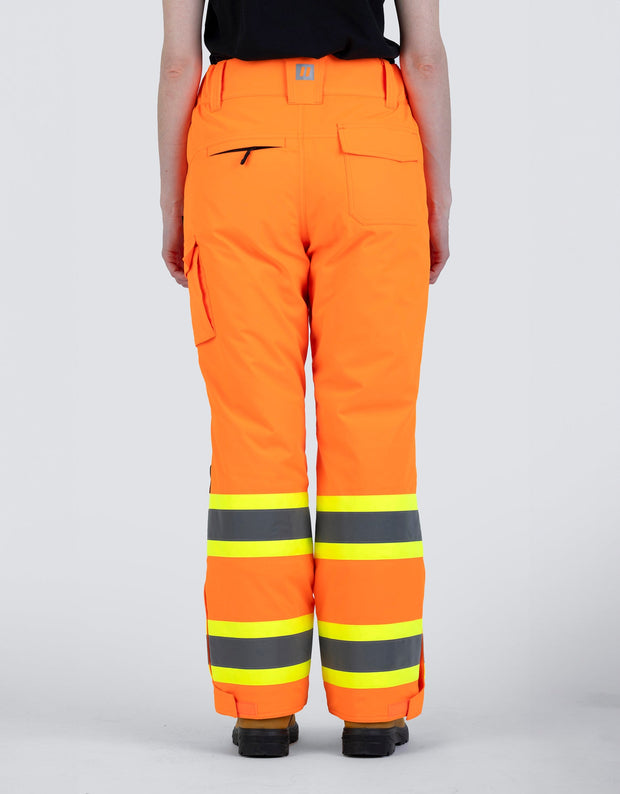 Forcefield Women's Hi-Vis Safety Lined Utility Pants