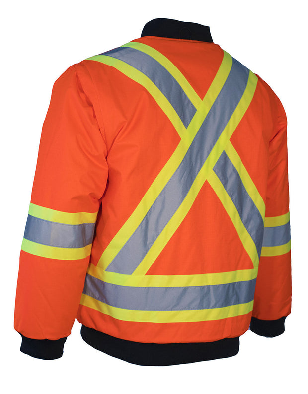 Forcefield All Orange 4-in-1 Hi Vis Safety Parka