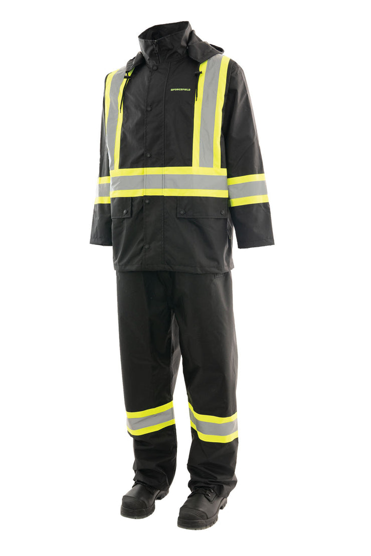 Forcefield CSA 3 Piece Hi Vis Rain Suit