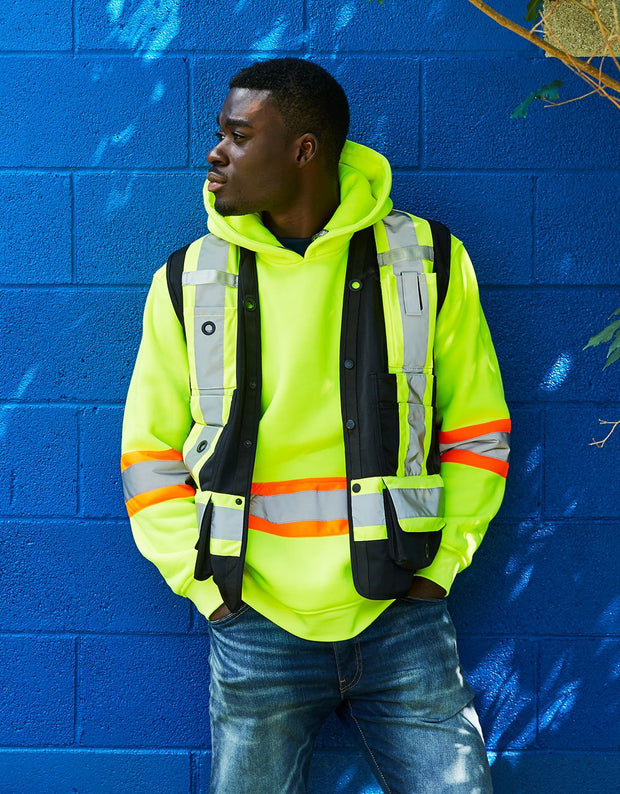 Forcefield Hi Vis Safety Surveyor's Vest