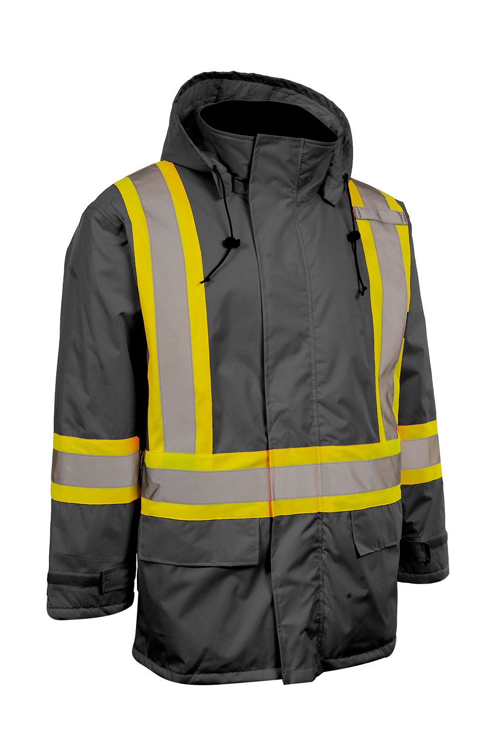 Forcefield Hi Vis Insulated Miners Jacket – Forcefield Canada - Hi