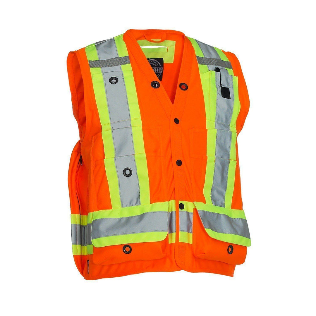 Forcefield Hi Vis Safety Surveyor's Vest – Forcefield Canada - Hi