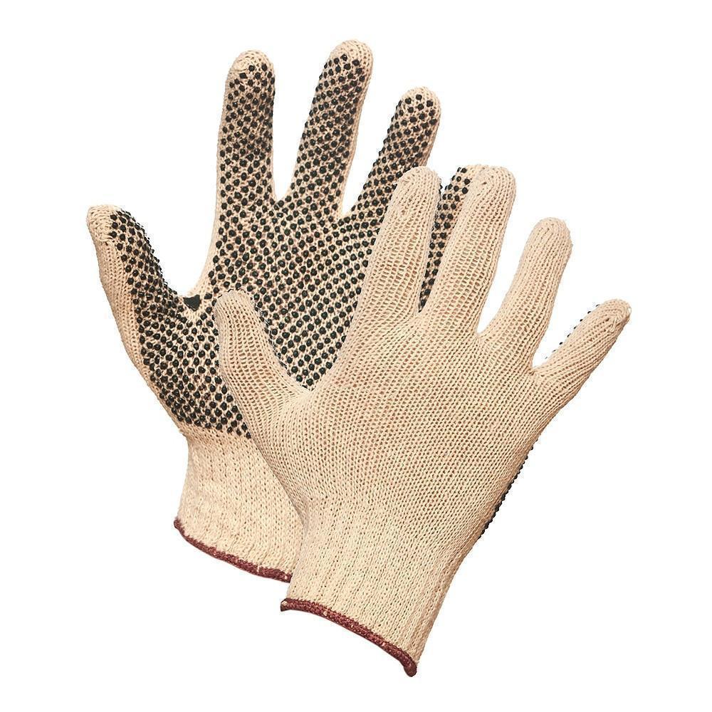 小物 WTAPS RSP / GLOVE / POLY 252MYDT-AC04 Forcefield String Knit Work Gloves with PVC Dots on Palm