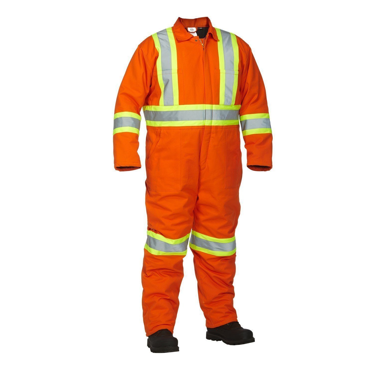 Forcefield Winter Lined Cotton Canvas Safety Coverall – Forcefield