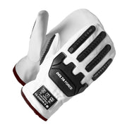 Leather Impact Winter Mitts with Cut and TPR Protection