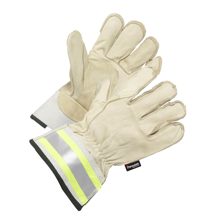 Lined Thinsulate Arborist's Glove with Reflective Cuff
