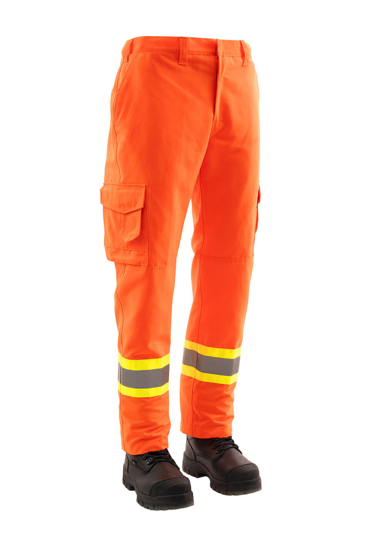 Hi Vis Ripstop Cargo Safety Work Pant – Forcefield Canada - Hi Vis Workwear  and Safety Gloves