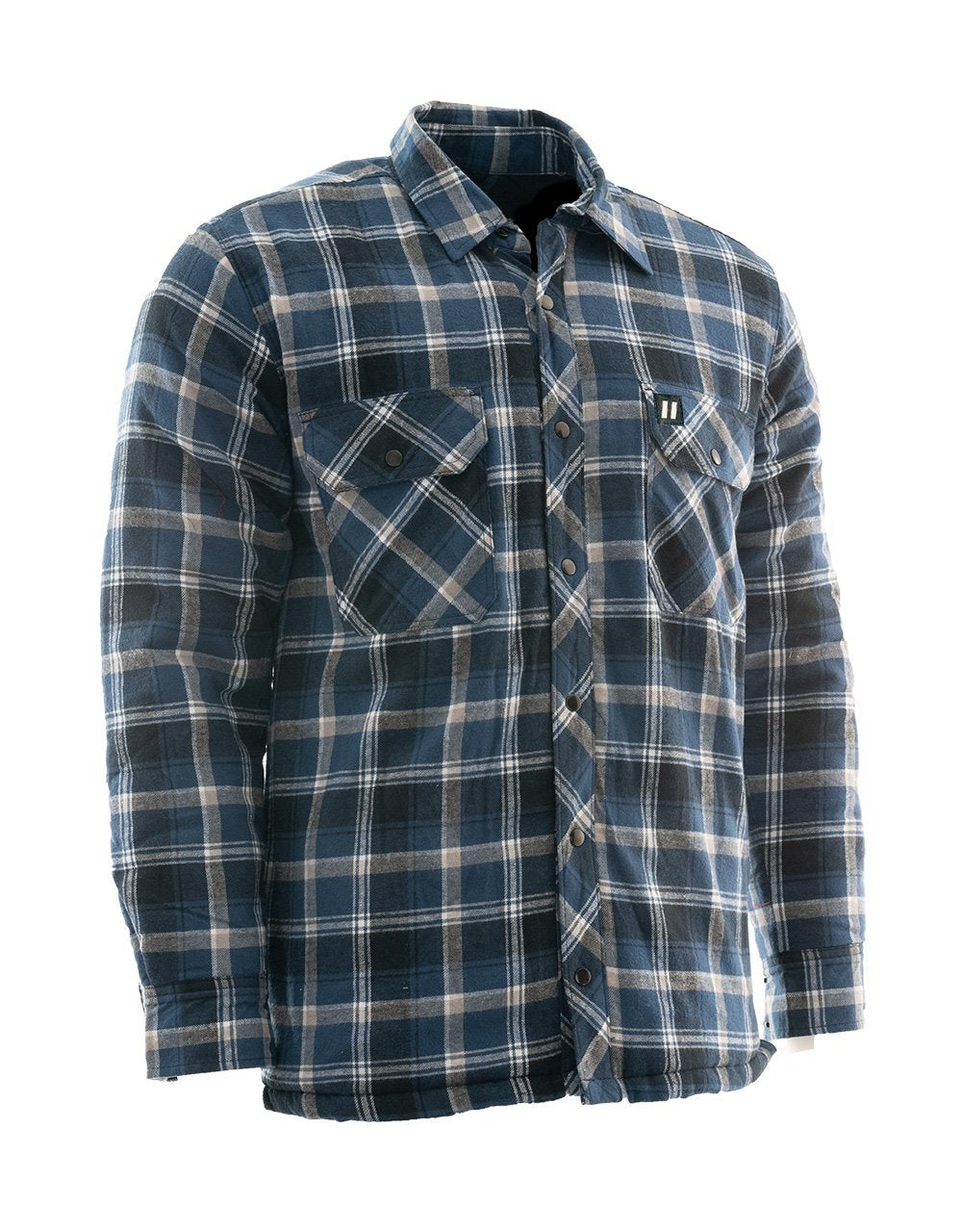 Plaid Flannel Shirt Jacket
