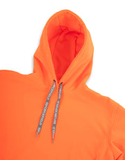 Hi Vis Orange Pullover Forcefield Logo Sleeve Graphic Hoodie