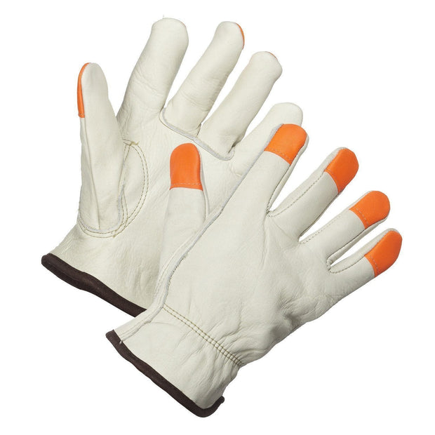 Driver's Glove, Thinsulate Lined, Hi-Vis Fingertips - Hi Vis Safety