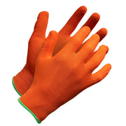 Fieldwork Ladies Garden Gloves" Seamless Foam Latex Palm Coated - Hi Vis Safety