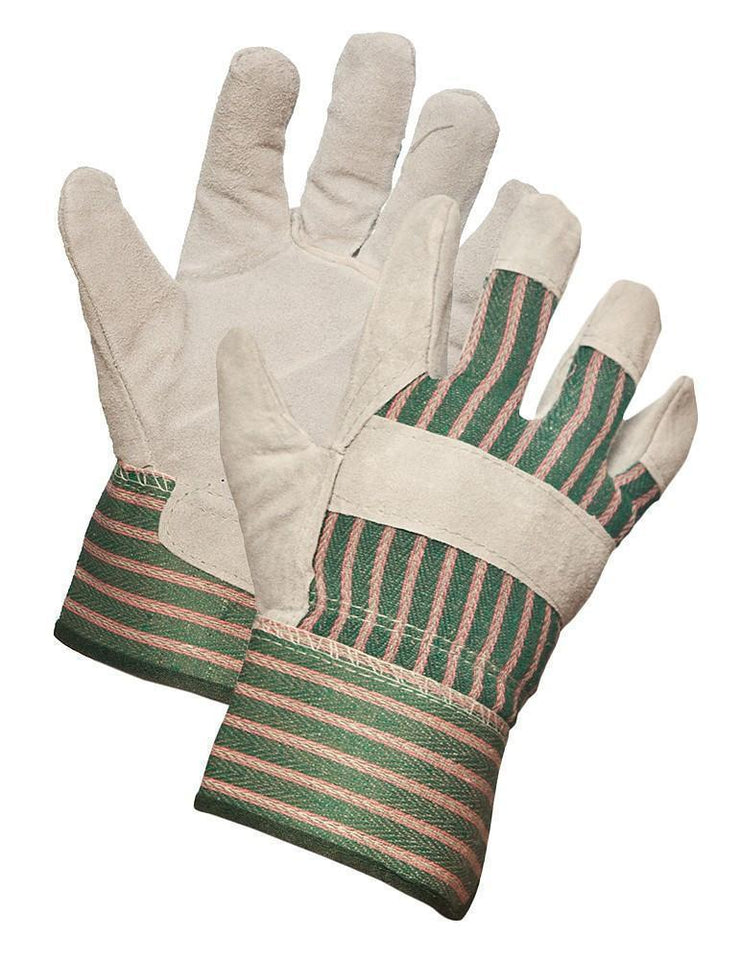Ladies Size Split Leather Work Gloves