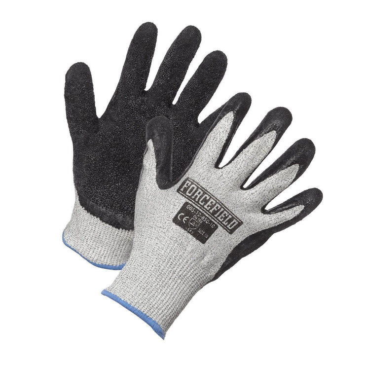 Nitrile Foam Palm Coated Cut Resistant Glove, HPPE Cut Level 3 - Hi Vis Safety
