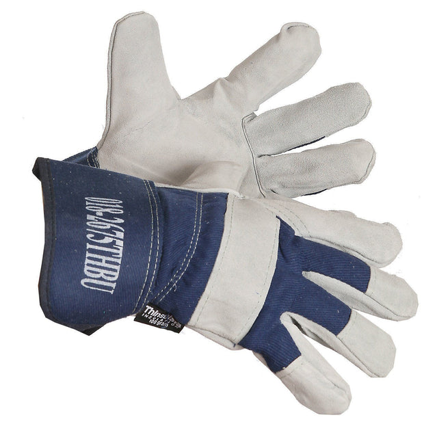 Thinsulate Lined Split Leather Gloves - Hi Vis Safety