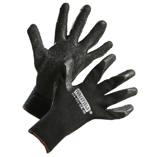 Winter Insulated Nitrile Palm Coated Work Gloves - Hi Vis Safety